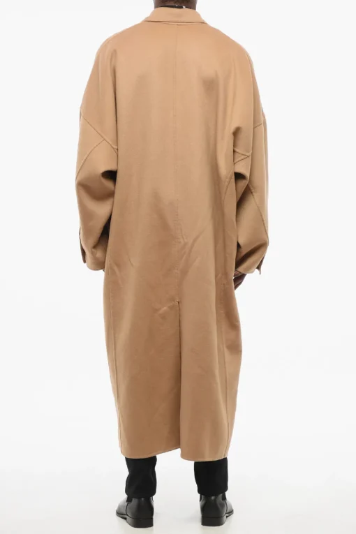 Best Cappotto Doppiopetto in Cashmere con Tasche ad Aletta Uomo Cappotti E Trench