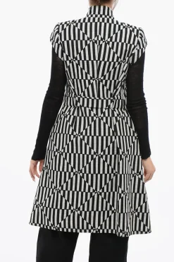 Online Cappotto FROCK Con Motivo Geometrico Donna Cappotti E Trench