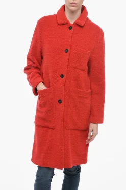 Cappotto HAZELTON in Lana Bouclé>Woolrich Outlet
