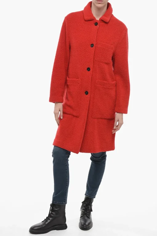 Cappotto HAZELTON in Lana Bouclé>Woolrich Outlet