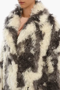 Cappotto In Ecopelliccia Con Cappuccio></noscript>Becagli Since 1944 Best