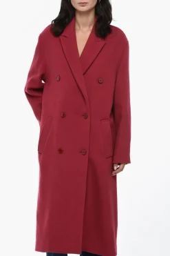Cappotto In Lana Doppiopetto>Isabel Marant Best