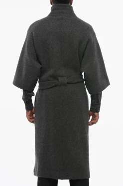 Cappotto in Misto Cashmere con Cintura>Fear Of God Best