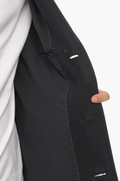 Online Cappotto in Misto Lana a Tinta Unita Uomo Cappotti E Trench
