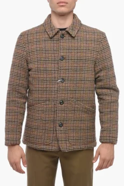 Cappotto NORTON in Panno di Lana con Motivo Shetland>Altea Hot