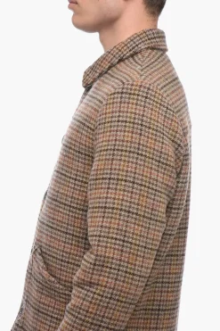 Cappotto NORTON in Panno di Lana con Motivo Shetland>Altea Hot