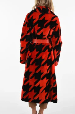 Cappotto Shearling con Cintura>DROMe Fashion