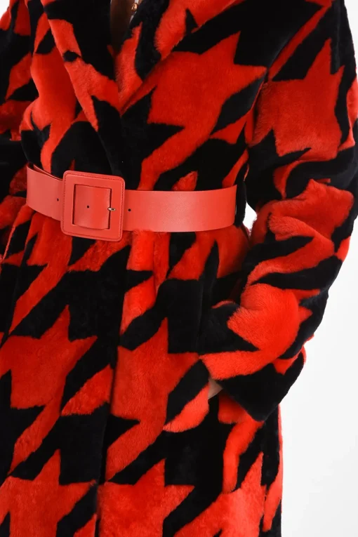 Cappotto Shearling con Cintura>DROMe Fashion