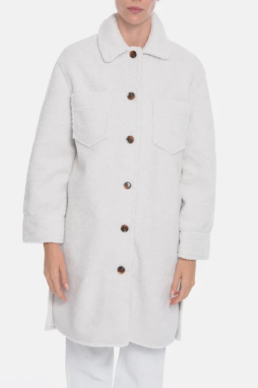 Fashion Cappotto Teddy DIORA con Taschini Donna Cappotti E Trench