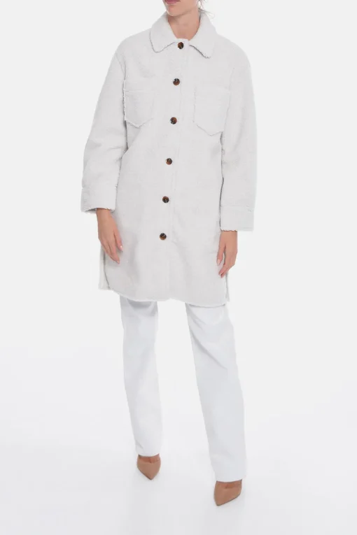 Fashion Cappotto Teddy DIORA con Taschini Donna Cappotti E Trench