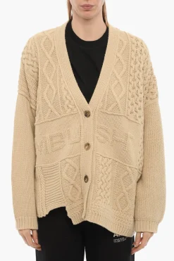 Cardigan a Trecce con Scollo a V>Ambush Online
