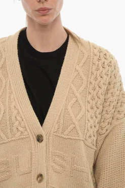 Cardigan a Trecce con Scollo a V></noscript>Ambush Online
