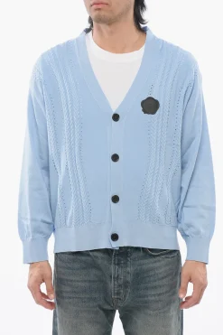 Cardigan Cable Knit in Misto Cotone>Viktor & Rolf Clearance