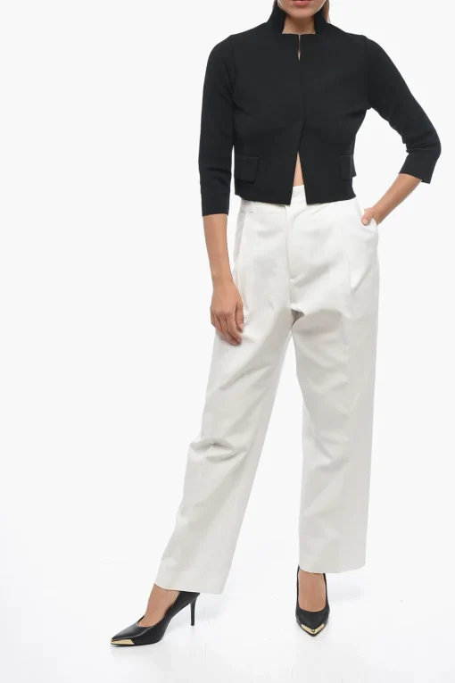 Clearance Cardigan Con chiusura A Bottone Donna Maglieria