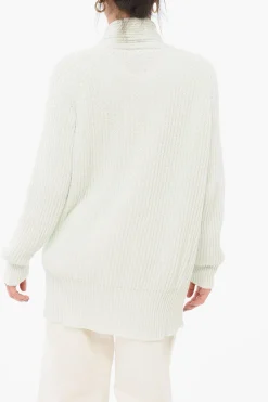 Best Cardigan Doppiopetto in Ciniglia di Cotone Donna Maglieria
