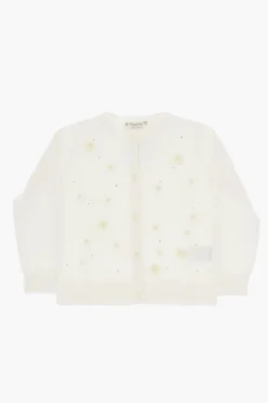 Cardigan Girocollo FRANCILLE Ricamato con Strass>Bonpoint Discount