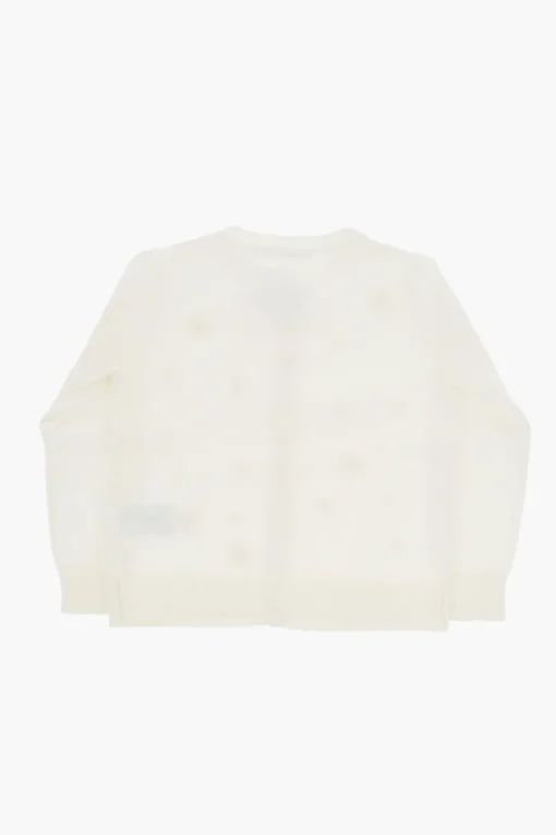 Cardigan Girocollo FRANCILLE Ricamato con Strass>Bonpoint Discount