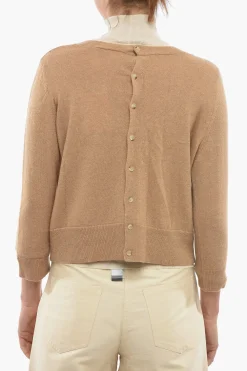 Cardigan in Cashmere con Dettaglio Intercambiabile>Chicca Lualdi Best