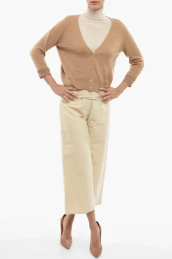 Cardigan in Cashmere con Dettaglio Intercambiabile></noscript>Chicca Lualdi Best
