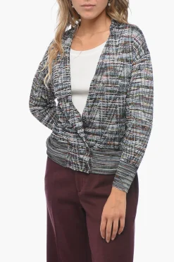 Cardigan in Tessuto Stretch con Design Doppiopetto>Missoni Best