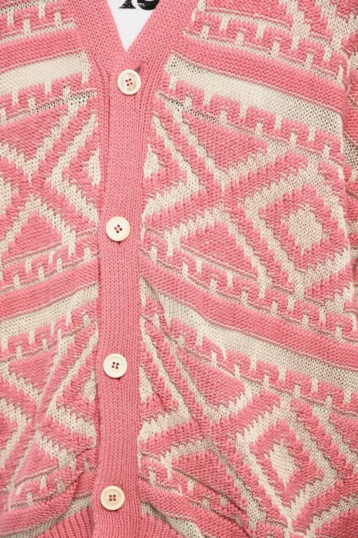 Outlet Cardigan Senza Maniche Bicolore con Scollo a V Uomo Maglieria