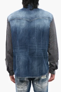 Clearance CATEN BROTHERS Camicia in Flanella Uomo Camicie
