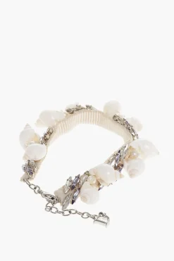 Cavigliera Impreziosita da Conchiglie e Cristalli>Dsquared2 Clearance