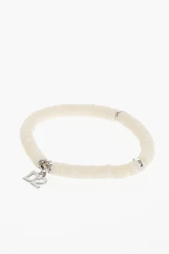 Best Cavigliera in Perline con Charm D2 Argentato Donna Gioielli
