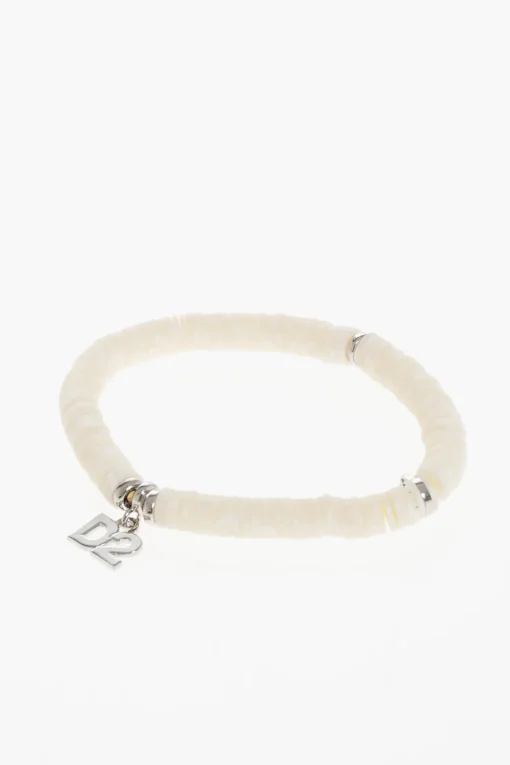 Best Cavigliera in Perline con Charm D2 Argentato Donna Gioielli