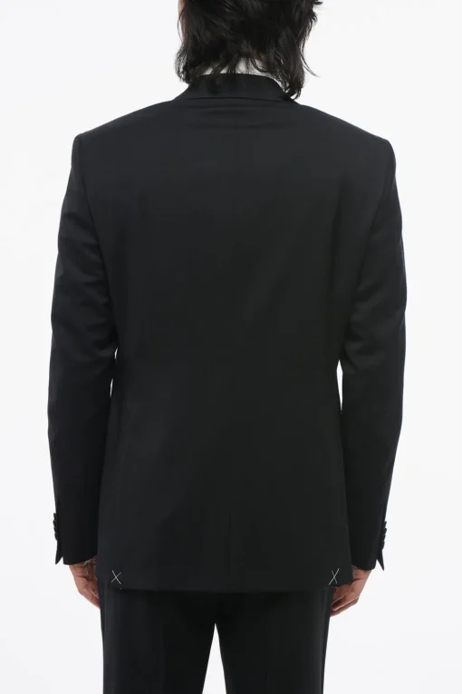 CC COLELCTION Abito 2 Bottoni in Lana Vergine Due Spacchi Senza Pince>Corneliani Outlet