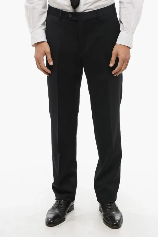 CC COLELCTION Abito 2 Bottoni in Lana Vergine Due Spacchi Senza Pince>Corneliani Outlet