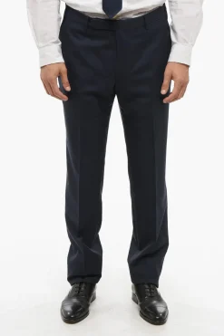 CC COLLECTION Abito 2 Bottoni District Check in Lana Vergine Due Spacchi></noscript>Corneliani Hot