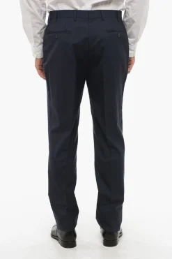 CC COLLECTION Abito 2 Bottoni District Check in Lana Vergine Due Spacchi></noscript>Corneliani Hot