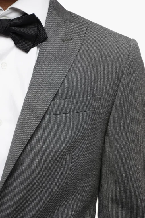 Sale CC COLLECTION Abito 1 Bottone CERIM.REFINED Gessato Uno Spacco Revers a Lancia Uomo Completi