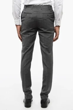 Sale CC COLLECTION Abito 1 Bottone CERIM.REFINED Gessato Uno Spacco Revers a Lancia Uomo Completi