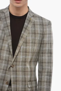 CC COLLECTION Abito 2 Bottoni RESET con Motivo District Check></noscript>Corneliani Online