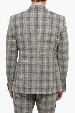 CC COLLECTION Abito 2 Bottoni RESET con Motivo District Check></noscript>Corneliani Online