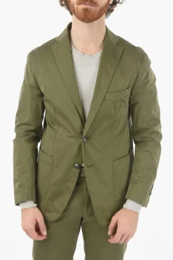 Best CC COLLECTION Abito 2 Bottoni con Motivo District Check Uomo Completi