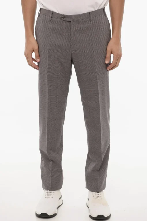 CC COLLECTION Abito 2 Bottoni RESET con Motivo Micro Pied de Poule>Corneliani Outlet