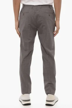 CC COLLECTION Abito 2 Bottoni RESET con Motivo Micro Pied de Poule></noscript>Corneliani Outlet