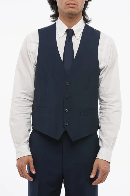 Best CC COLLECTION Abito 3 Pezzi REFINED in Misto Mohair Uomo Completi