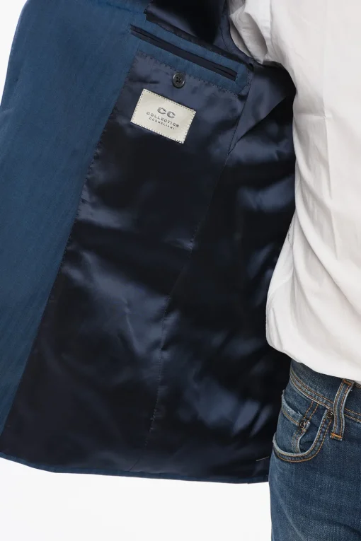 Online CC COLLECTION Abito Gessato con Rever a Lancia Uomo Giacche