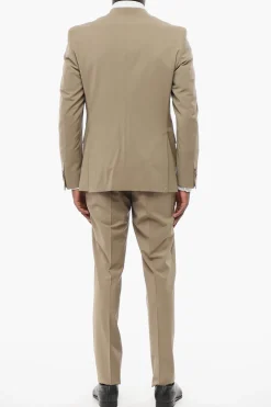 Sale CC COLLECTION Abito in Lana Stretch REFINED con Tasche ad Aletta Uomo Completi