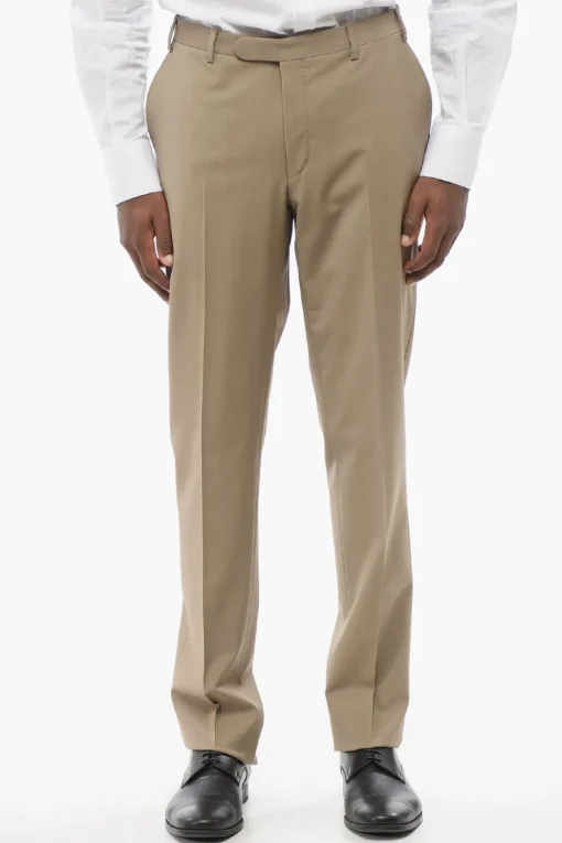 Sale CC COLLECTION Abito in Lana Stretch REFINED con Tasche ad Aletta Uomo Completi