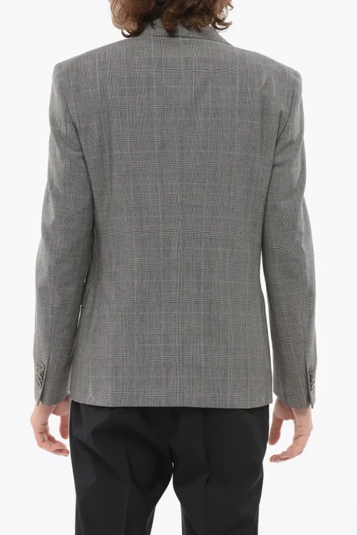 New CC Collection Abito RESET Doppio Petto con Motivo Glen Plaid Uomo Completi