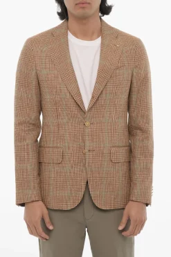 Online CC COLLECTION Abito RETAILORED Semifoderato con Fantasia a Quadri Uomo Giacche