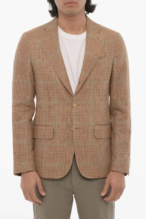 Online CC COLLECTION Abito RETAILORED Semifoderato con Fantasia a Quadri Uomo Giacche