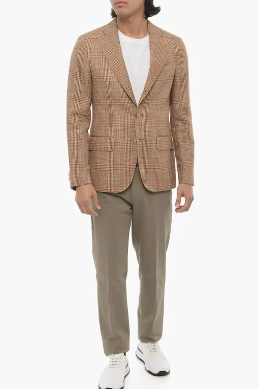 Online CC COLLECTION Abito RETAILORED Semifoderato con Fantasia a Quadri Uomo Giacche