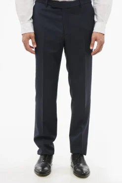 Outlet CC COLLECTION Abito RIGHT in Lana Vergine con Spacchi Laterali Uomo Completi