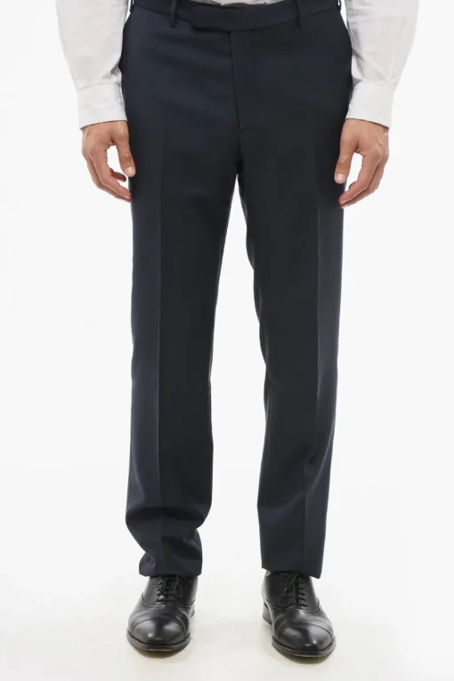 Outlet CC COLLECTION Abito RIGHT in Lana Vergine con Spacchi Laterali Uomo Completi
